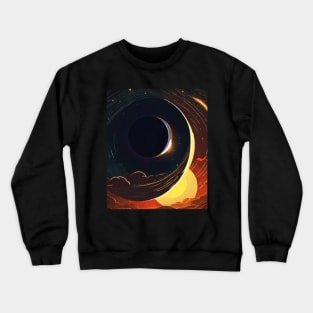 Total Solar Eclipse 2024 Crewneck Sweatshirt